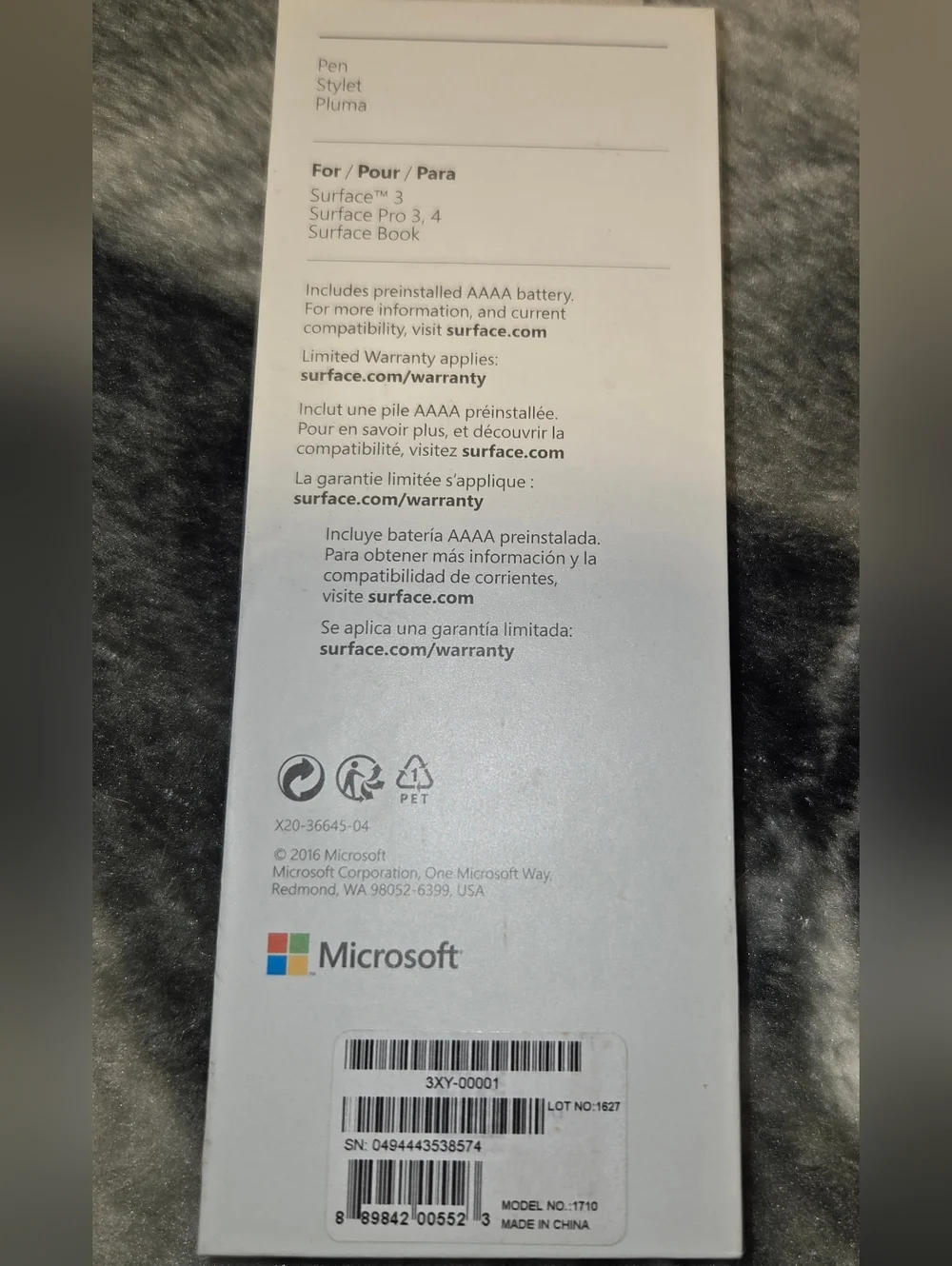 Microsoft Surface Pen in Silver
